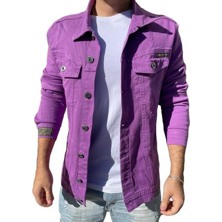 Casaco masculino hotsell roxo