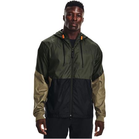 Jaqueta Under Armour Legacy Windbreaker Verde Masculino - Jaqueta