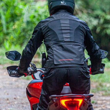 Imagem de Jaqueta X11 Adventure Masculina Motociclista Motoqueiro Moto 100% Impermeável