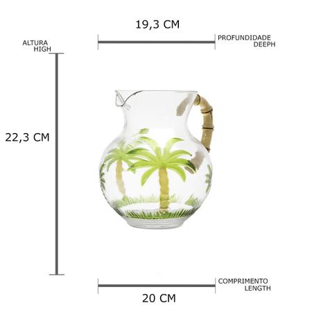 Imagem de JARRA ACRILICO PALM TREE 2,8l