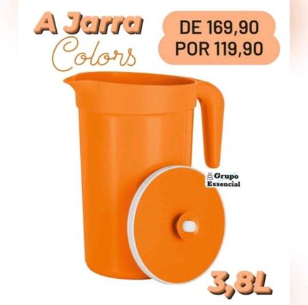 Imagem de Jarra Colors 3.8 Litros-Tupperware.