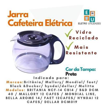 coffee&joy - Jarra de Café 500ml Graduada de Vidro