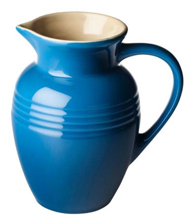 Imagem de Jarra de Cerâmica 600ml Oficial Le Creuset - Azul Marseille