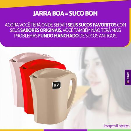 Imagem de Jarra De Suco Água Gold Com Tampa 1,5 Litros De Plástico