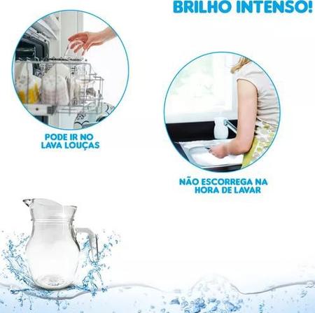 Imagem de Jarra De Vidro 500ml Restaurante Buffet Suco Agua