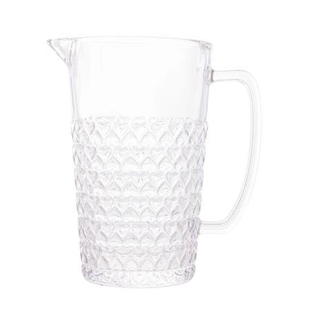 Imagem de Jarra de vidro decorada de coração Lyor - 1 litro para agua ou suco