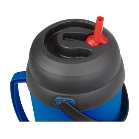 Jarra Garrafa Térmica Água Tererê Mor Azul 2,5 l com Alça - RSA