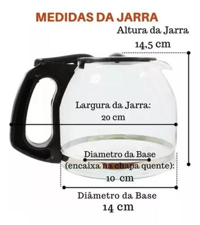 Imagem de Jarra Para Cafeteira Oster Flavor 4401 (resistente)
