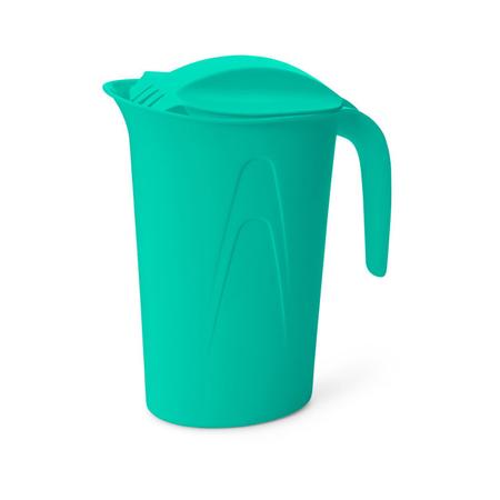 Imagem de Jarra para suco de plástico colorido 1l com tampa
