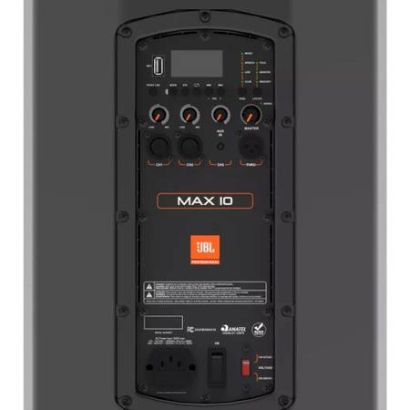 Imagem de JBl MAX 10 Sistema de Som com Bluetooth 5.0 e Mídia Player 250W RMS - Bivolt