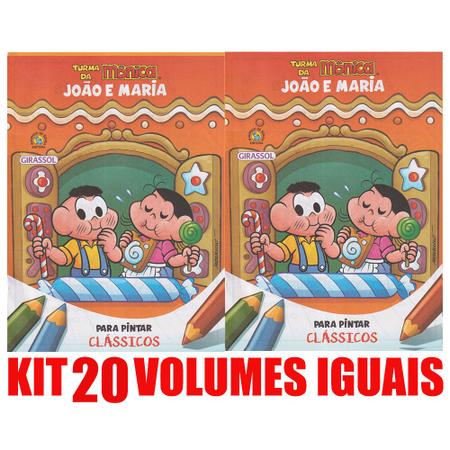 Imagem de João E Maria Livro Para Pintar Kit 20 Vols. Lembrancinha