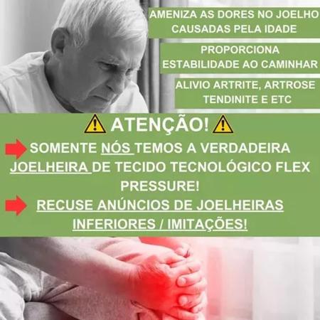 Imagem de Joelheira Para Idoso Para Artrose Artrite Tendinite Dor No Joelho Ortopedica