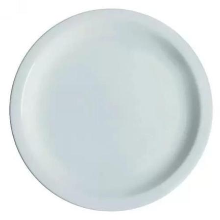 Imagem de Jogo 12 Pratos de Sobremesa Branco Cerâmica - Porcelart