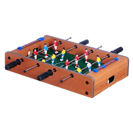 Jogo de mesa Foosball, mesa clássica de futebol para 2 pessoas, famílias –  jogos de futebol de lazer, traz horas de alegria para todas as noites de  família, bares, festas