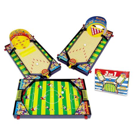 Jogo de Futebol Mini Mesa Game Braskit - Jogos - Magazine Luiza