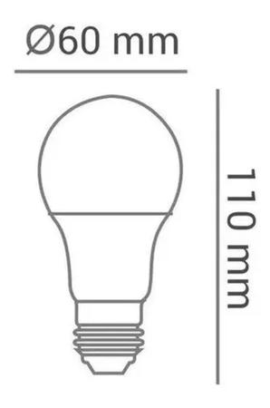 Imagem de Jogo 3 Lampadas Led Pera 9w Avant Luz Branca Bivolt 6500k