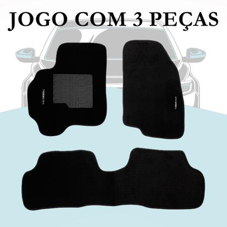 Imagem de Jogo 3 Peças Tapete Personalizado Logo Bordado Chery Tiggo 5X 18 19 20 21 22 23 - C01.020