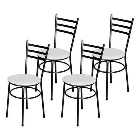 Jogo 2 Cadeiras Para Cozinha Epoxi Cinza, Ventilanet ©