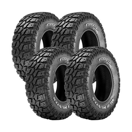 Imagem de Jogo 4 Pneus Farroad Aro 15 Mud Hunter 31X10.50R15 109Q - Letras Brancas