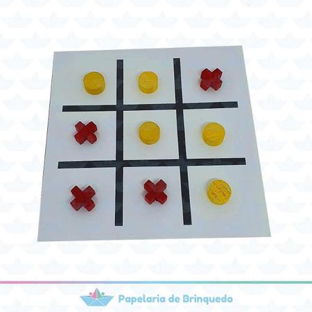 Jogo 5 em 1 Dama Trilha Jogo da Velha Xadrez e Ludo - STEM Toys -  Brinquedos Educativos e STEAM