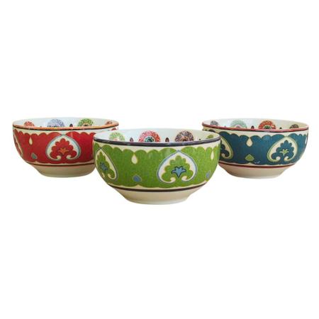 Imagem de Jogo 6 Bowls de Cerâmica Royal Suzani Composée L'Hermitage