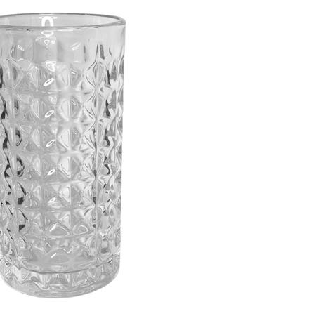 Jg 6 copos altos em vidro Elegance Transparente 350ml - Hauskraft