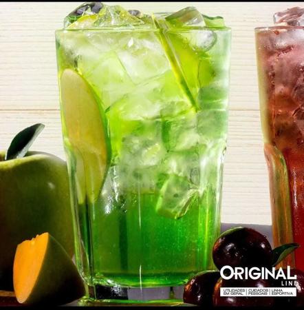 Jogo 12 Copos De Vidro Grosso Resistente Bar Restaurante Buffet 400ML Para  Água Suco Vinho Drink, Magalu Empresas