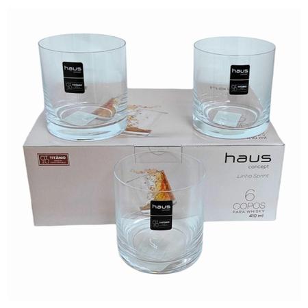 Copo de Vidro Ohio 450ml 57730/000 - Haus Concept - nivalmix