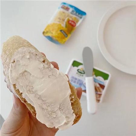 Imagem de Jogo 6 Espátulas Faca Para Manteiga Geleia Café e  Pate