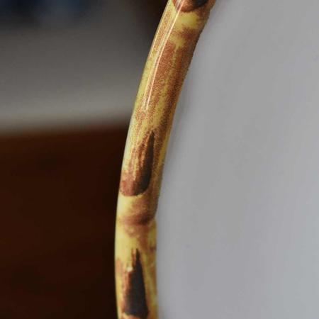 Imagem de Jogo 6 Pratos Rasos 27cm Borda de Bambu 1ª Linha Scalla