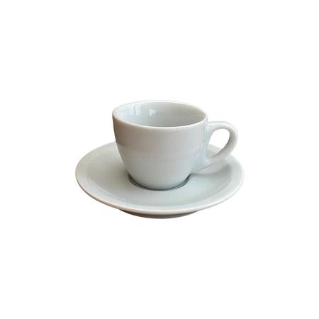 Jogo 6 Xícaras Café Coquinho 70 Ml C/ Pires Porcelana Branca - VLBJ  Inovações - Xícaras de Café - Magazine Luiza