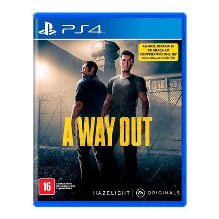 Jogo A Way Out - PS4 - Mídia Física - Ea Games - Jogos de Ação - Magazine  Luiza