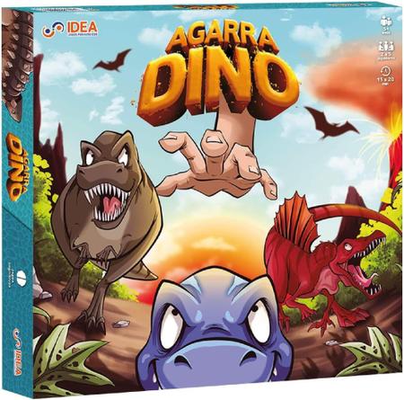 Jogo Educativo Agarra Dino Idea Jogos - Jogos Educativos - Magazine Luiza