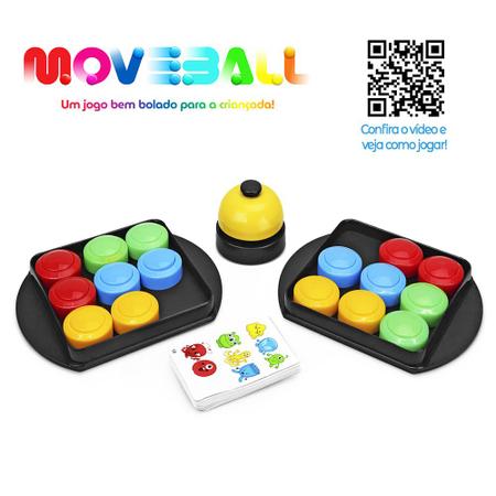 Jogo Agilidade Moveball Brinquedo Divertido Brincadeira