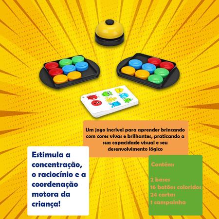 Brinquedo Jogo Da Velha Emoção Agilidade De 2 A 4 Jogadores - Plasbrink - Jogo  da Velha - Magazine Luiza