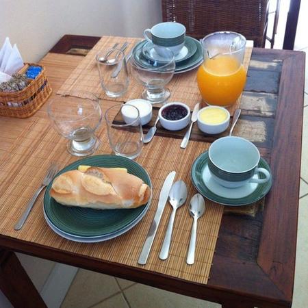 Imagem de Jogo Americano Bambú 4 Pçs Mesa Posta Cozinha Sala de Jantar Churrasqueira