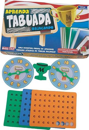 Imagem de Jogo Aprenda A Tabuada Brincando Aprendizado Matemática Didático Educativo Presente