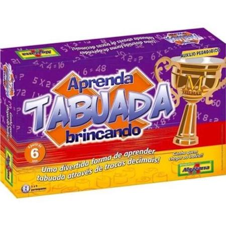 Jogo Aprenda a Tabuada Brincando - Algazarra - Kidverte