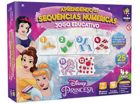 Jogos Educativos Disney Princesas - Aprenda Brincando - Vários