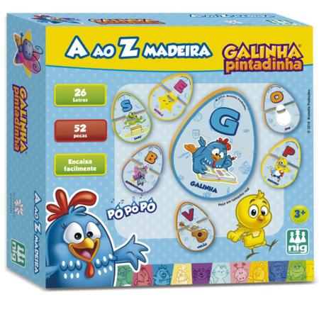 Jogo Galinha Pintadinha Paff! com 36 Cartas - 0718 - Nig - Dorémi Brinquedos