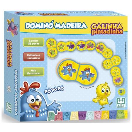 Jogo Aprender do A ao Z - Galinha Pintadinha - NIG Brinquedos