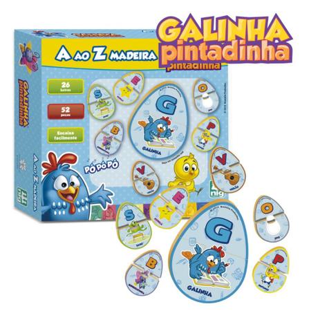 Jogo Educativo - Alfabeto - NIG Brinquedos - Alves Baby