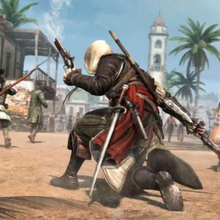 Mídia Física Assassin's Creed IV Black Flag Ps4 Original - GAMES