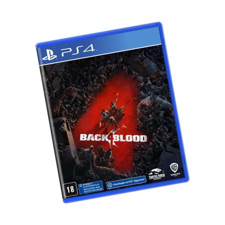 Jogo Back 4 Blood Para Playstation 4 - PS4 - Warner Bros. - Jogos de Ação -  Magazine Luiza