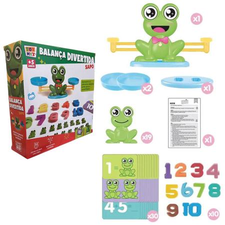 jogo matemática equilíbrio sapo, Brinquedos divertidos e fofos matemática  contando equilíbrio, Brinquedos contagem balança sapo, jogos matemática  legais para Hmltd