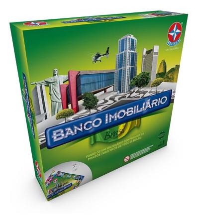 Banco Imobiliário Original Vários Países Jogo De Tabuleiro - Europio - Jogos  de Tabuleiro - Magazine Luiza