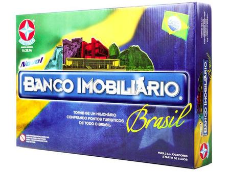 Jogo Banco Imobiliário Brasil - Estrela