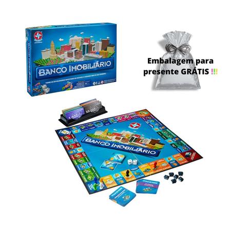 Jogo Banco Imobiliário com aplicativo