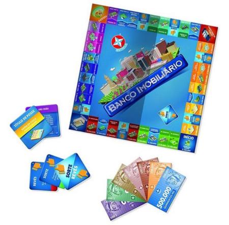 Jogo Banco Imobiliário Mundo Tabuleiro - Estrela - Jogos de Tabuleiro -  Magazine Luiza