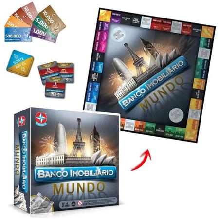 Jogo Banco Imobiliário Mundo, Estrela